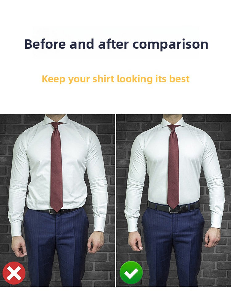 Adjustable Shirt Anti-Slip Elastic Waist Belt