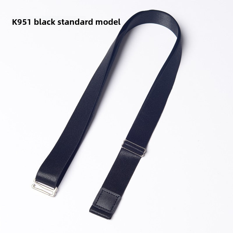Adjustable Shirt Anti-Slip Elastic Waist Belt