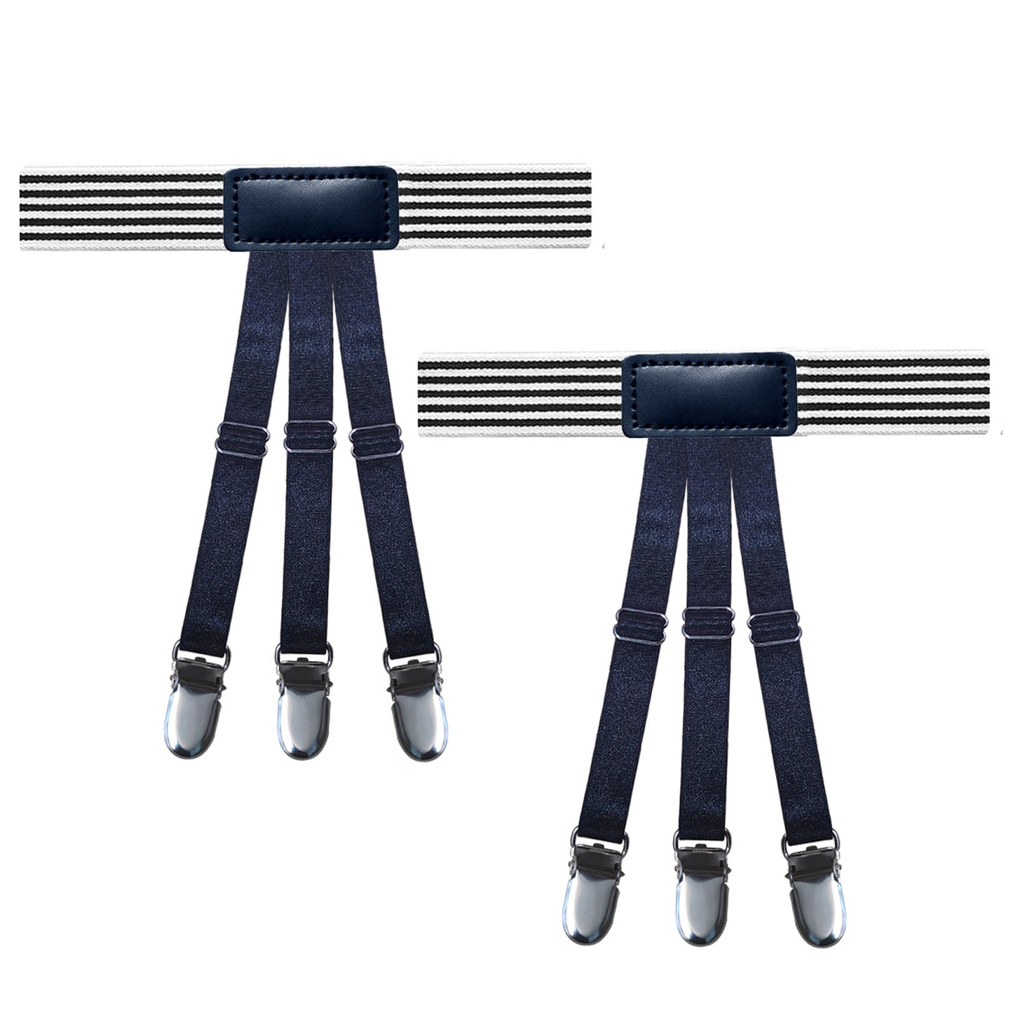 Adjustable Shirt Garter Anti-Slip Clip
