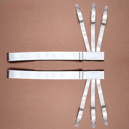 Adjustable Shirt Garter Anti-Slip Clip