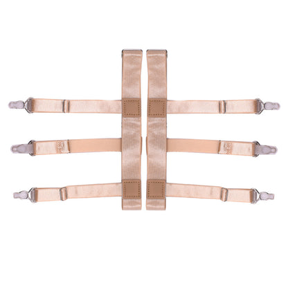 Adjustable Shirt Garter Anti-Slip Clip