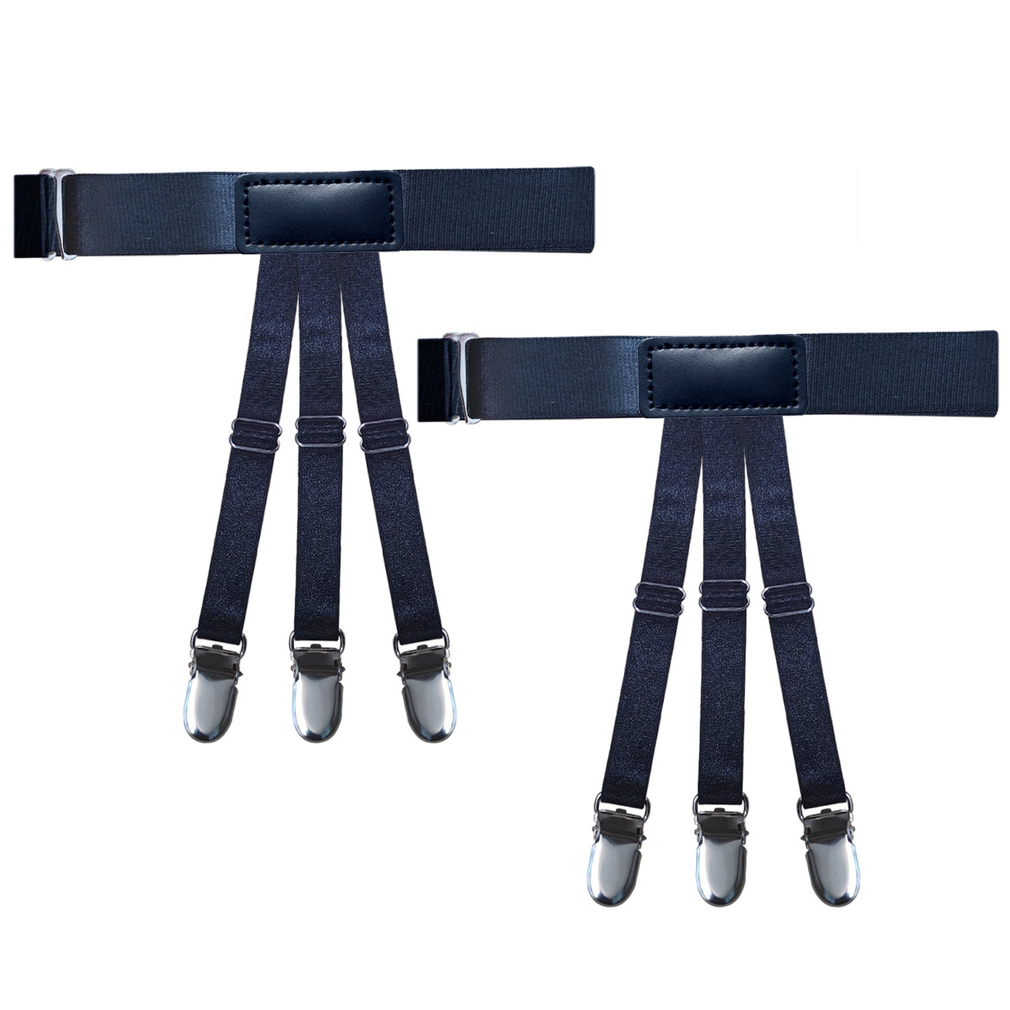 Adjustable Shirt Garter Anti-Slip Clip