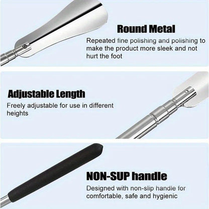 Adjustable shoehorn