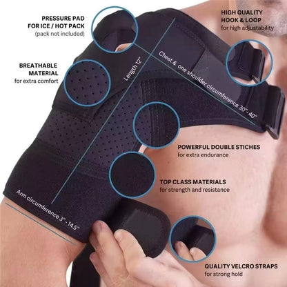 Adjustable Shoulder Pads for Sports Protection