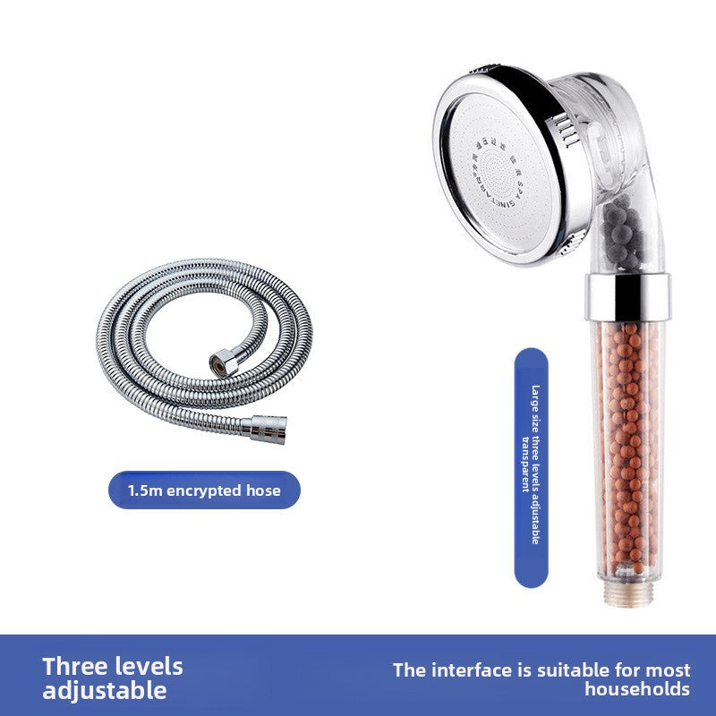 Adjustable Shower Head with Negative Ion Technology
