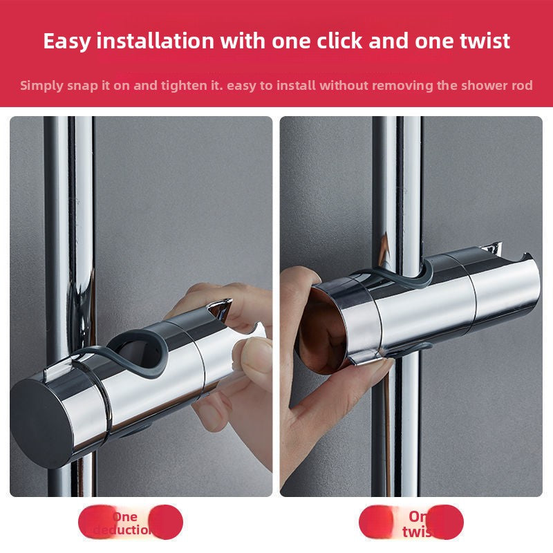 Adjustable Shower Rod Bracket
