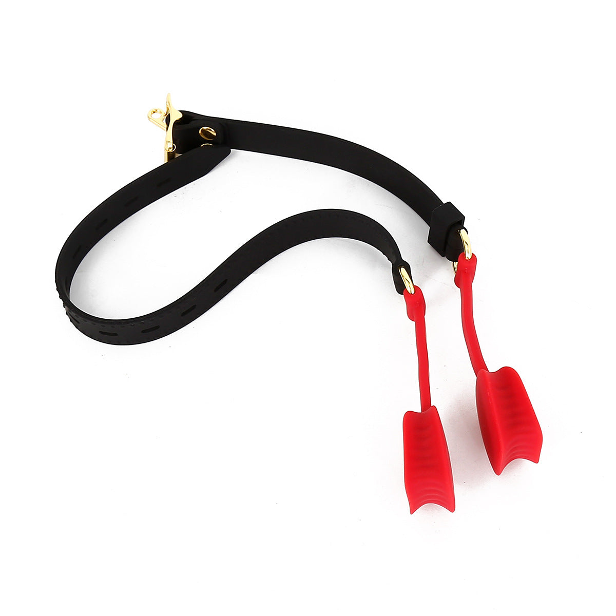 Adjustable Silicone Mouth Gag for Adults