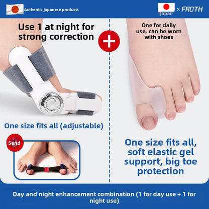 Adjustable Silicone Toe Corrector for Bunion Relief