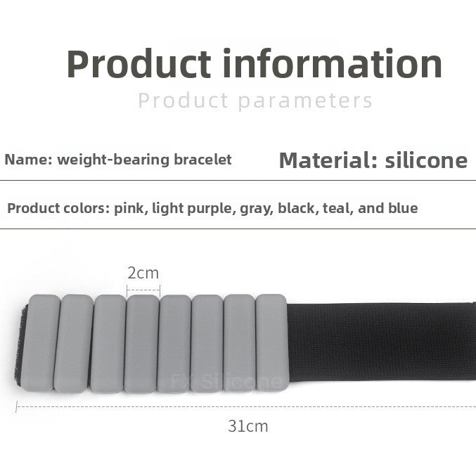 Adjustable Silicone Weighted Exercise Bands