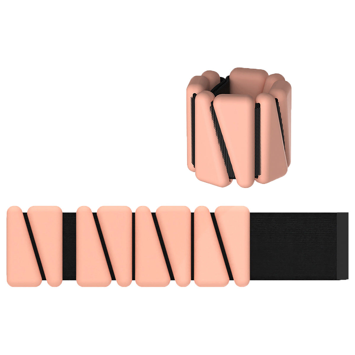Adjustable Silicone Weighted Wristbands for Fitness Training