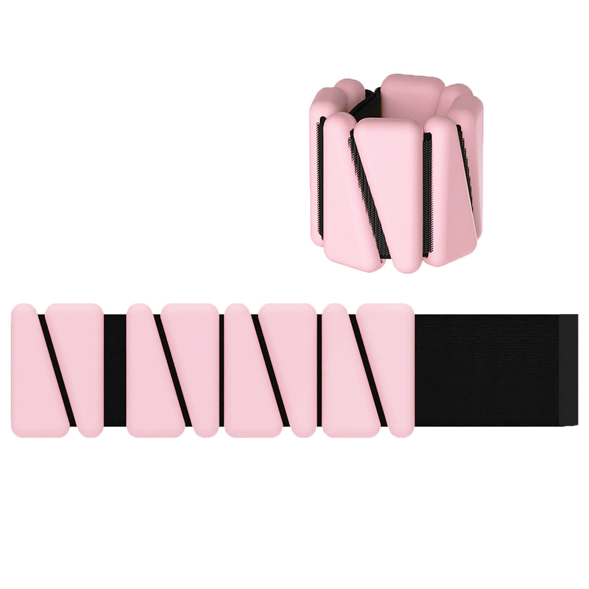 Adjustable Silicone Weighted Wristbands for Fitness Training