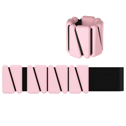 Adjustable Silicone Weighted Wristbands for Fitness Training