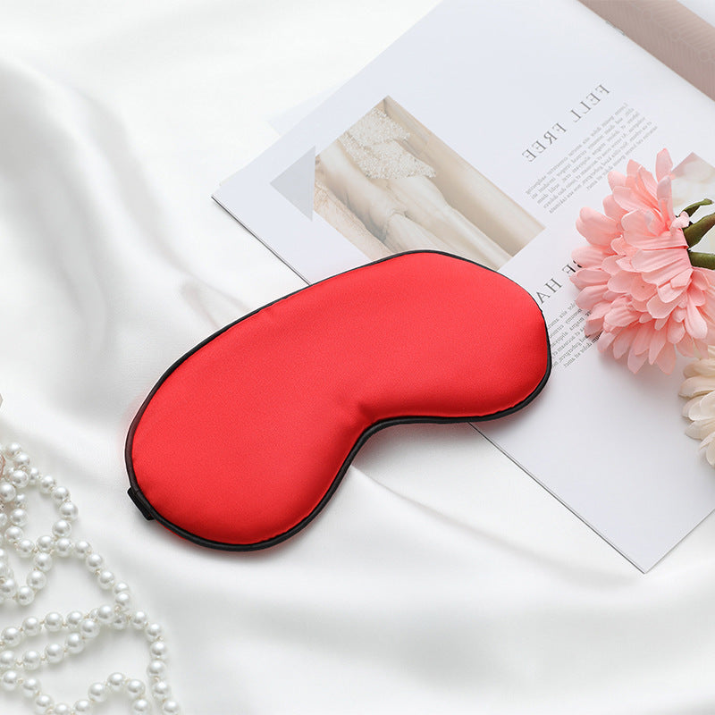 Adjustable Silk Sleep Mask with Earplugs