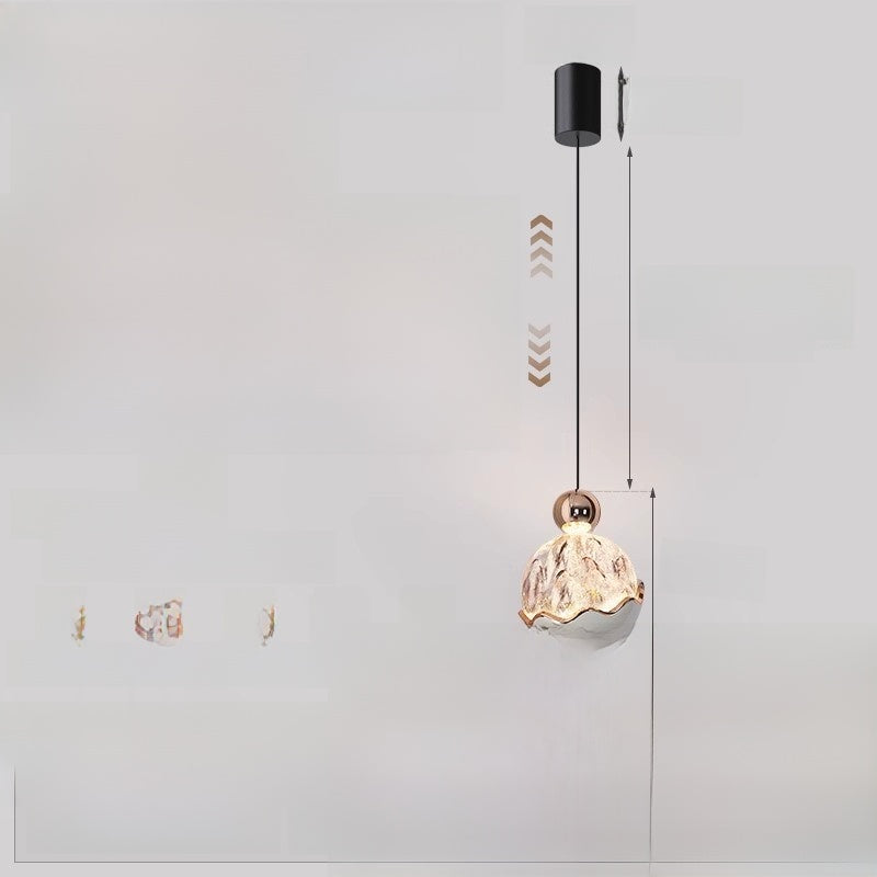 Adjustable Smart Bedside Pendant Light