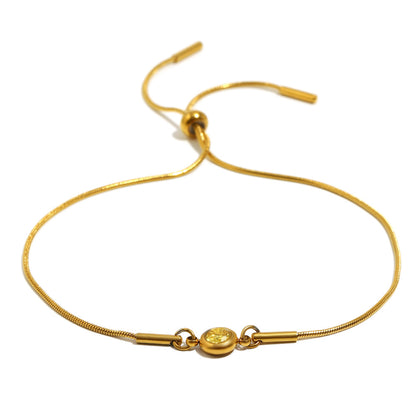 Adjustable Snake Chain Zirconium Bracelet