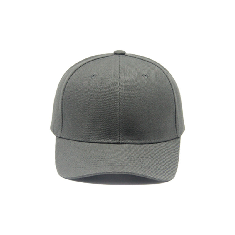 Adjustable Solid Color Baseball Cap