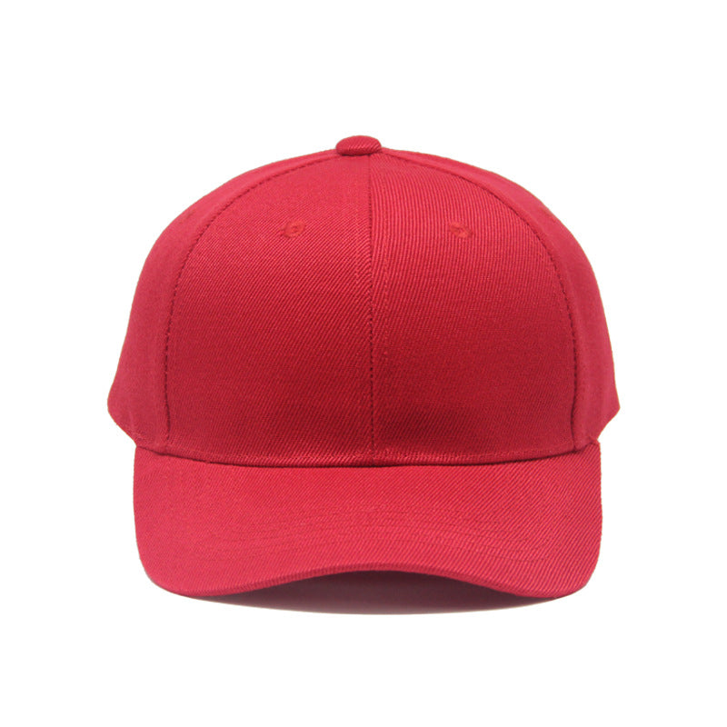 Adjustable Solid Color Baseball Cap