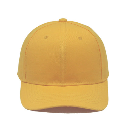 Adjustable Solid Color Baseball Cap