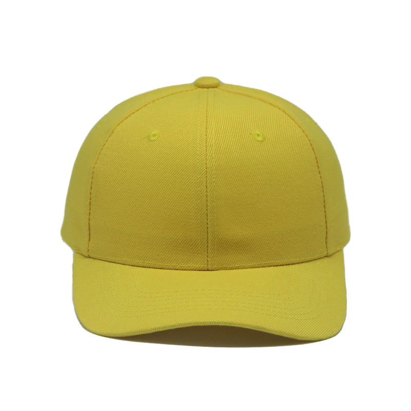 Adjustable Solid Color Baseball Cap
