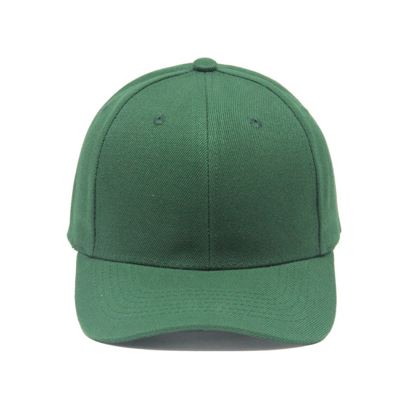 Adjustable Solid Color Baseball Cap