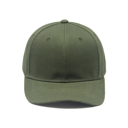 Adjustable Solid Color Baseball Cap