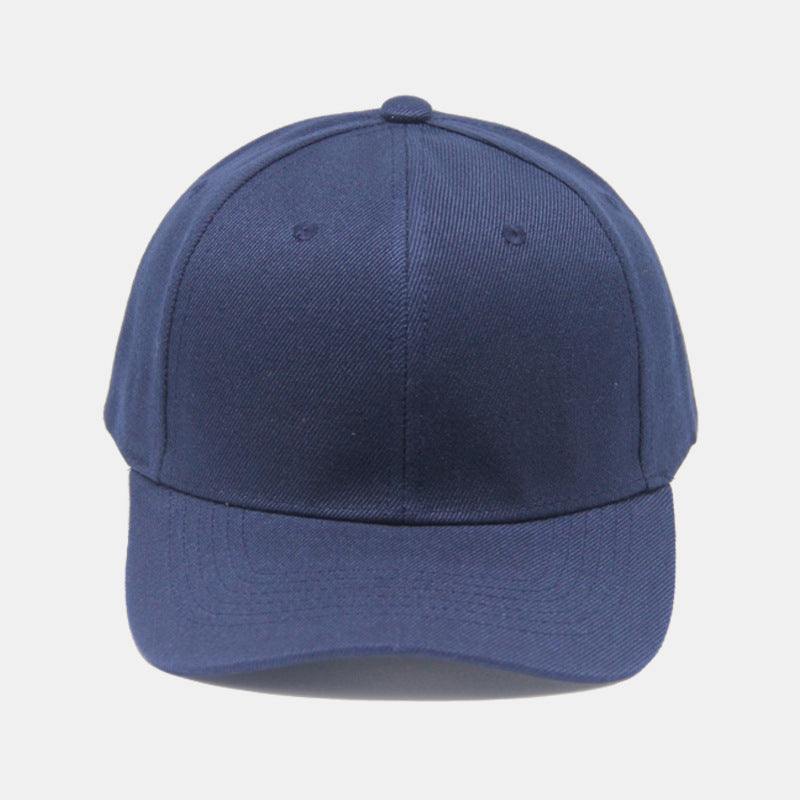 Adjustable Solid Color Baseball Cap