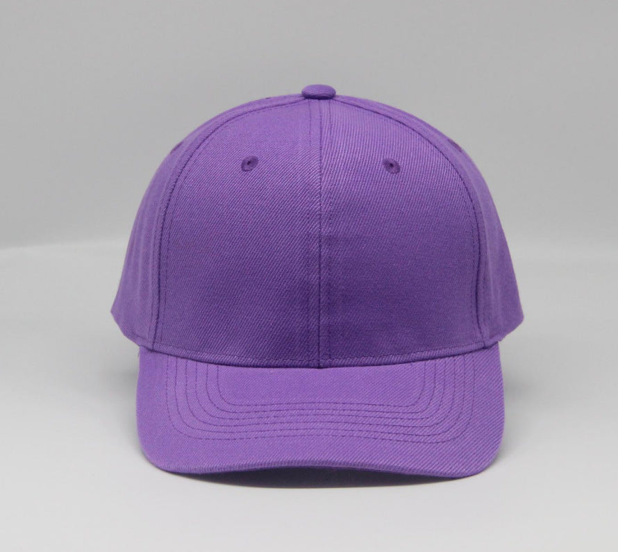 Adjustable Solid Color Baseball Cap