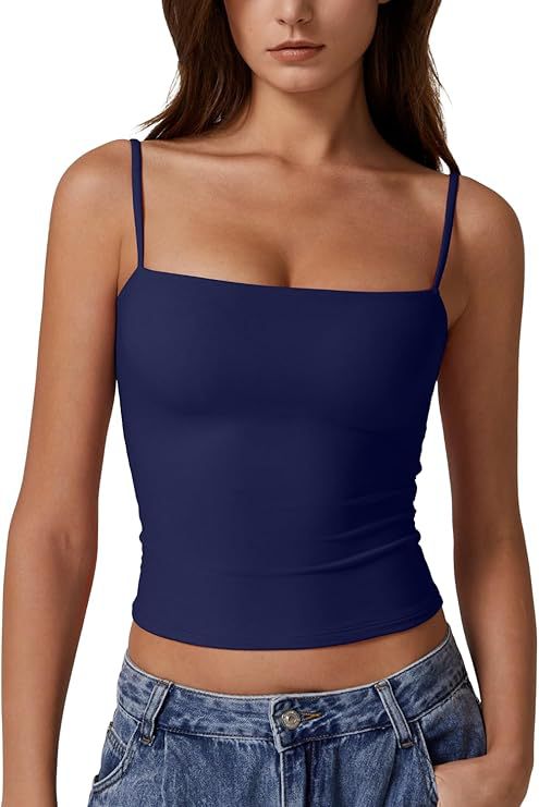 Adjustable Spaghetti Strap Women Tank Top