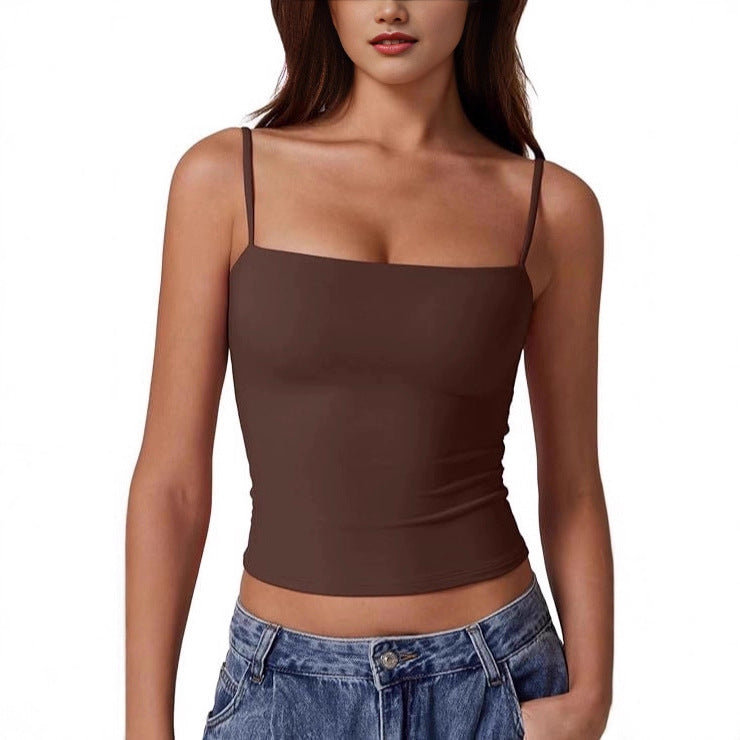 Adjustable Spaghetti Strap Women Tank Top