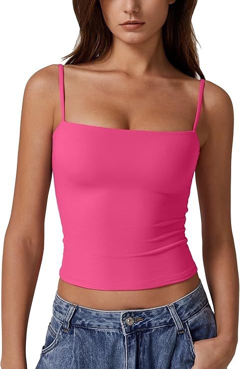 Adjustable Spaghetti Strap Women Tank Top