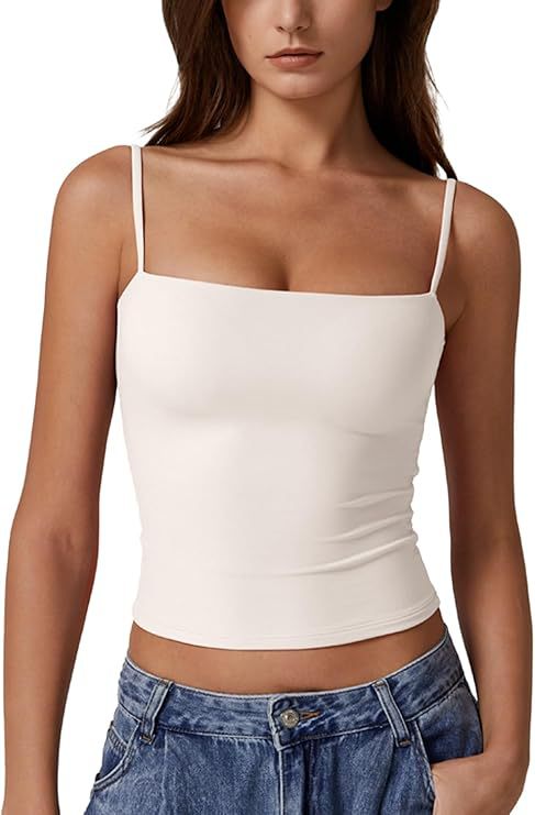 Adjustable Spaghetti Strap Women Tank Top