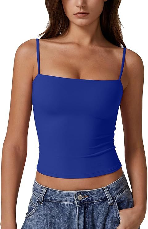 Adjustable Spaghetti Strap Women Tank Top