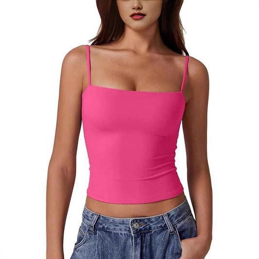 Adjustable Spaghetti Strap Women Tank Top