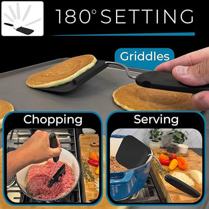 Adjustable spatula