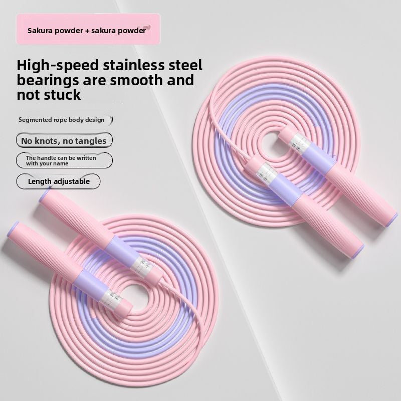 Adjustable Speed Skipping Rope