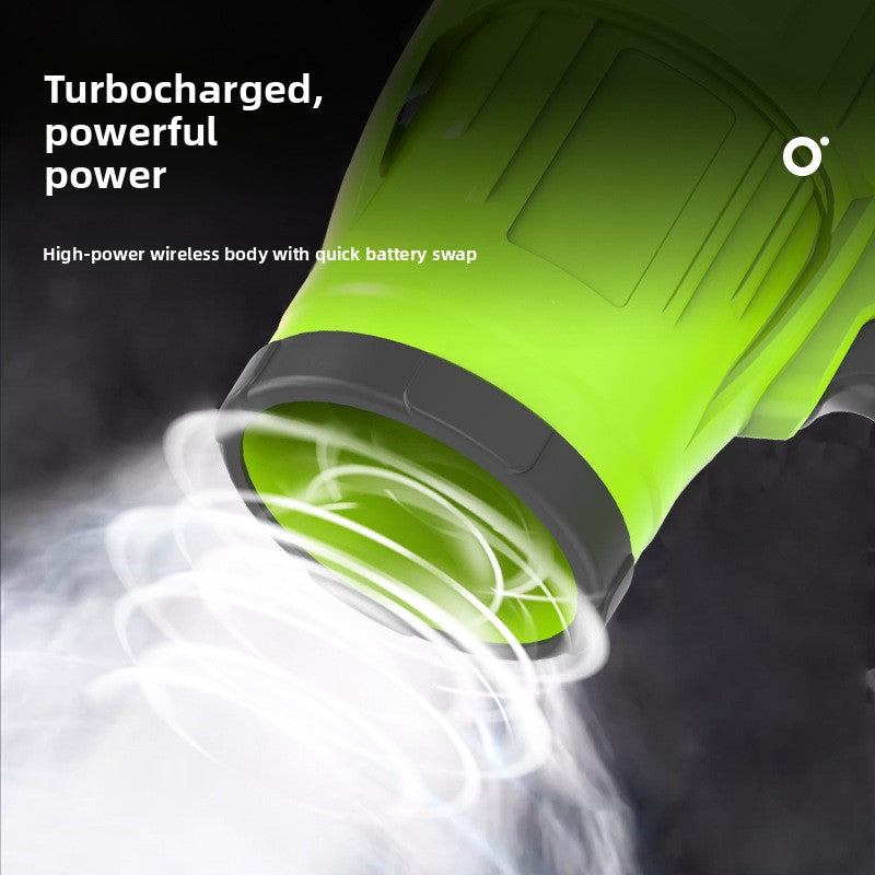 Adjustable Speed Turbo Fan Blower with Lithium Battery