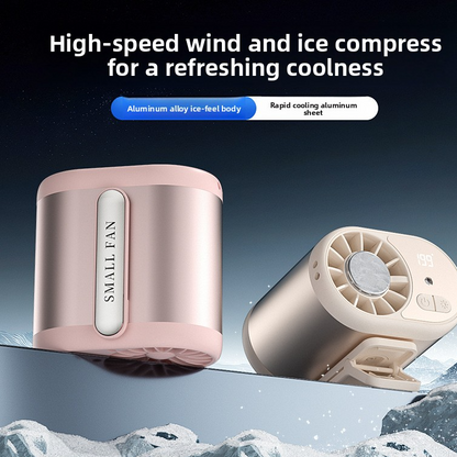 Adjustable Speed Waist Clip Fan with Digital Display