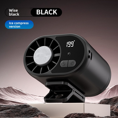 Adjustable Speed Waist Clip Fan with Digital Display