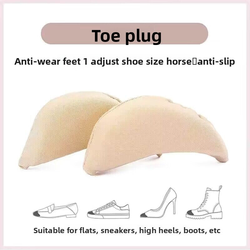 Adjustable Sponge Shoe Toe Inserts Thick Soft Forefoot Pads