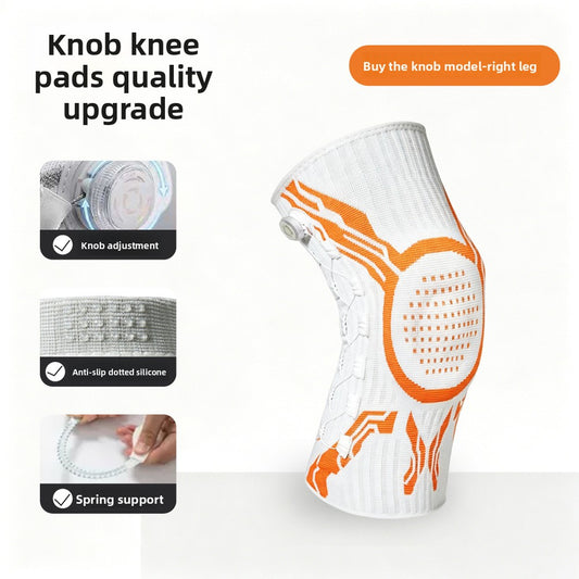 Adjustable Sports Knee Pads with Silicone Grip