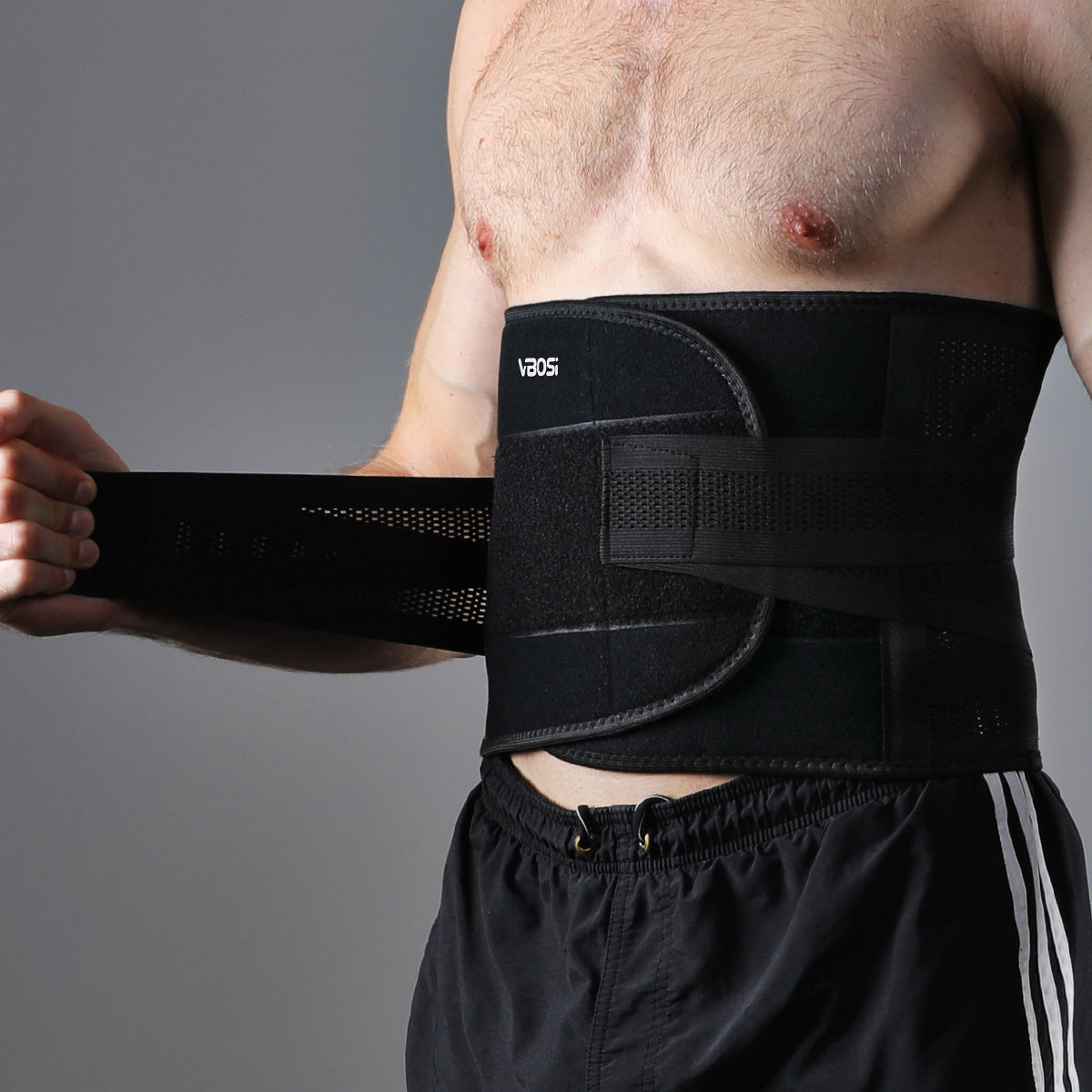 Adjustable Sports Support Waist Belt for Fitness and Training