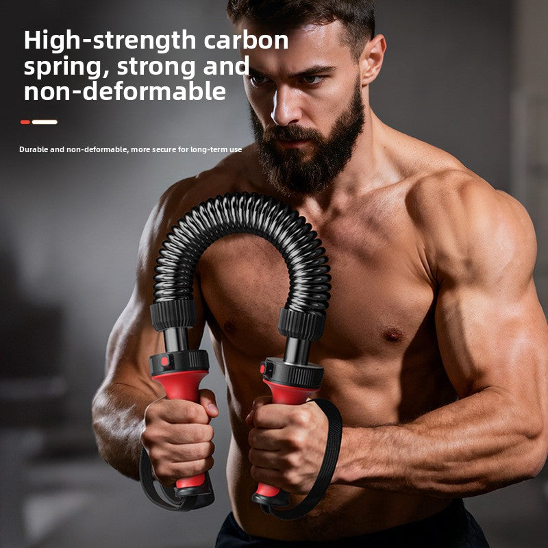 Adjustable Spring Grip Strength Bar