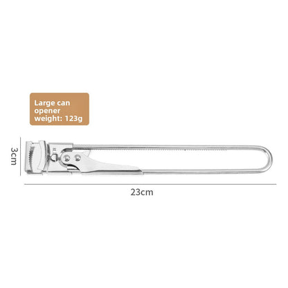Adjustable Stainless Steel Can and Bottle Opener