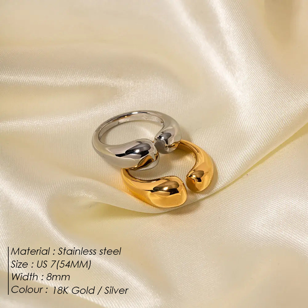 Adjustable Stainless Steel Opening Ring