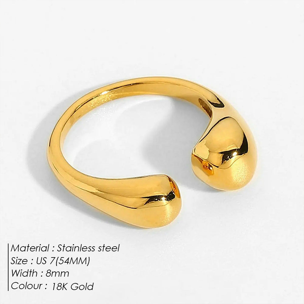 Adjustable Stainless Steel Opening Ring