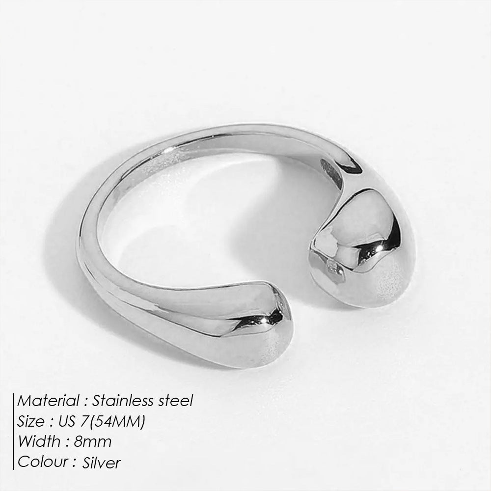 Adjustable Stainless Steel Opening Ring