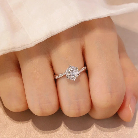 Adjustable Star Design Copper Ring for Women