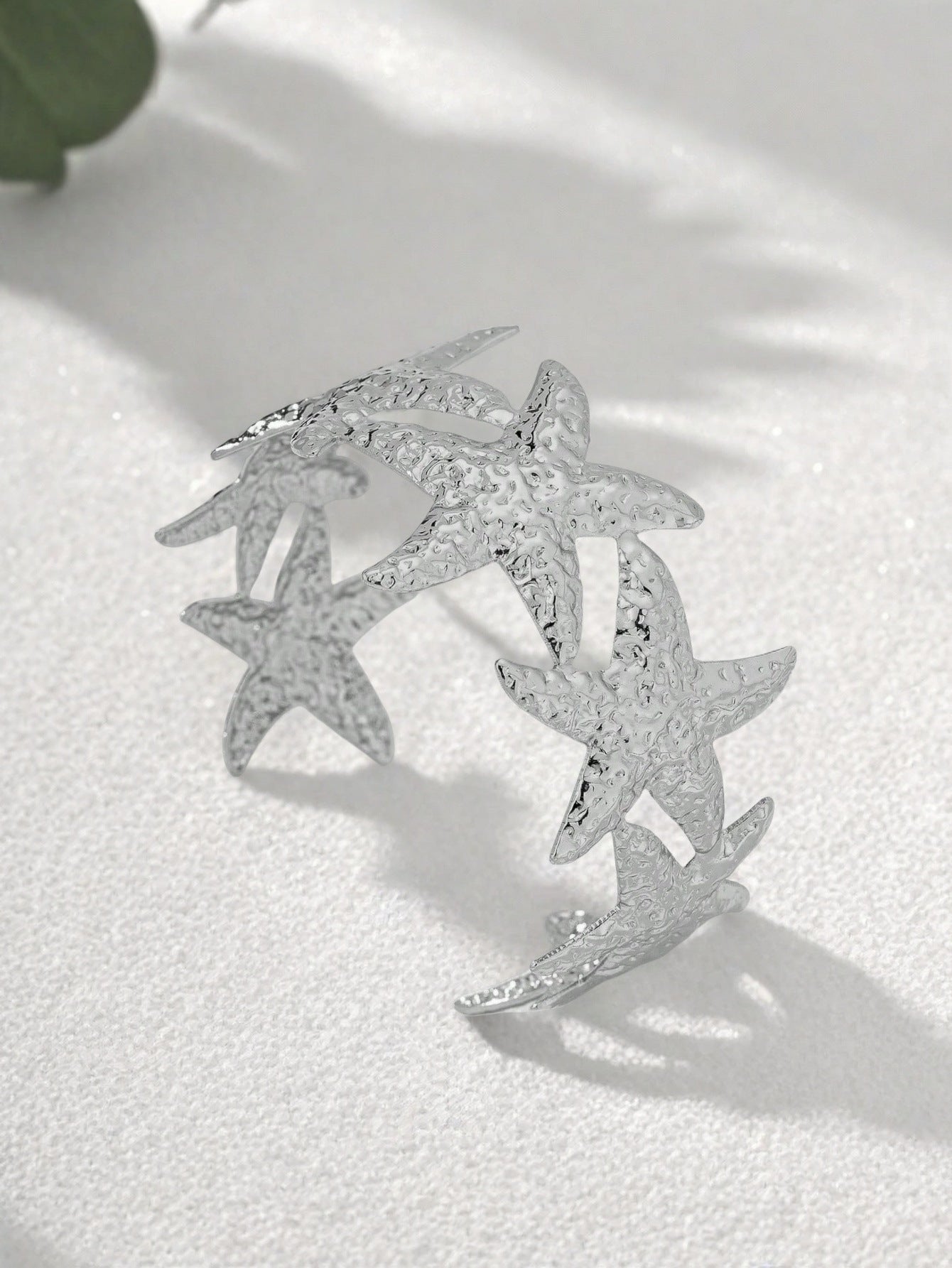 Adjustable Starfish Metal Bracelet