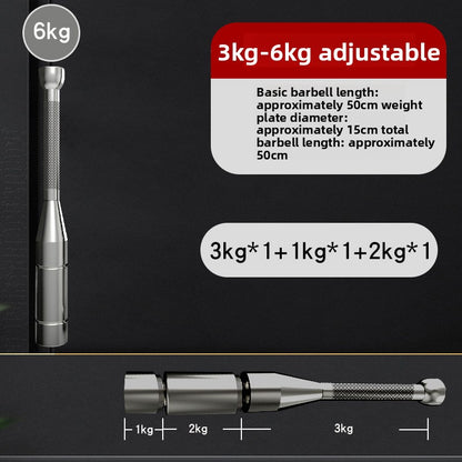Adjustable Steel Barbell