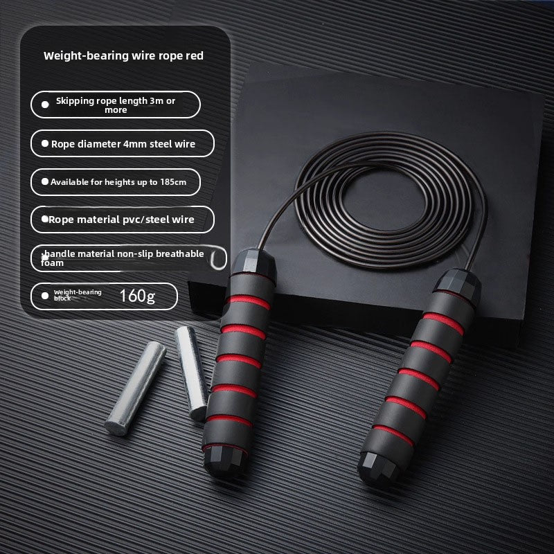 Adjustable Steel Wire Skipping Rope